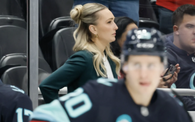 Kraken’s Jessica Campbell, NHL’s first on-ice female coach, collecting ‘pinch-me moments’